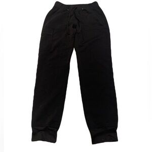 SCRUBSTAR Black Cargo Scrub Pants Joggers - Size Small